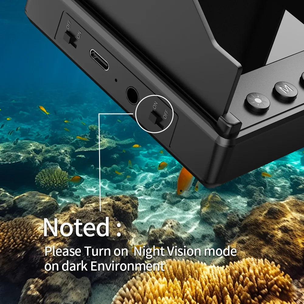 Night Vision Fishing Camera With LCD