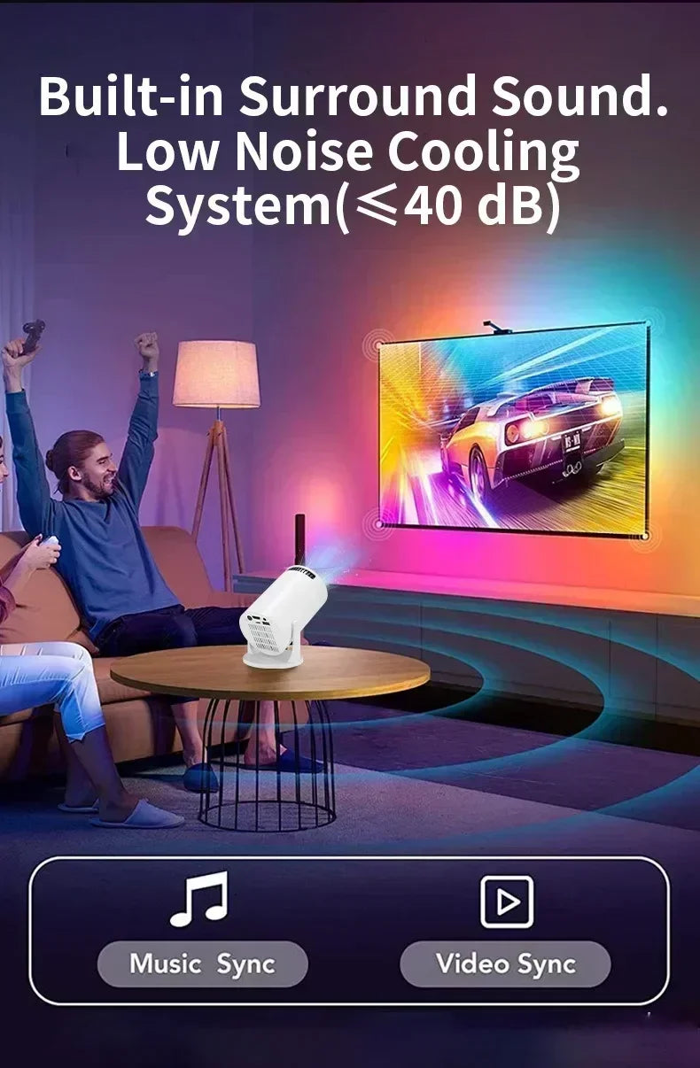 MicroFlix Ultra 4K Projector