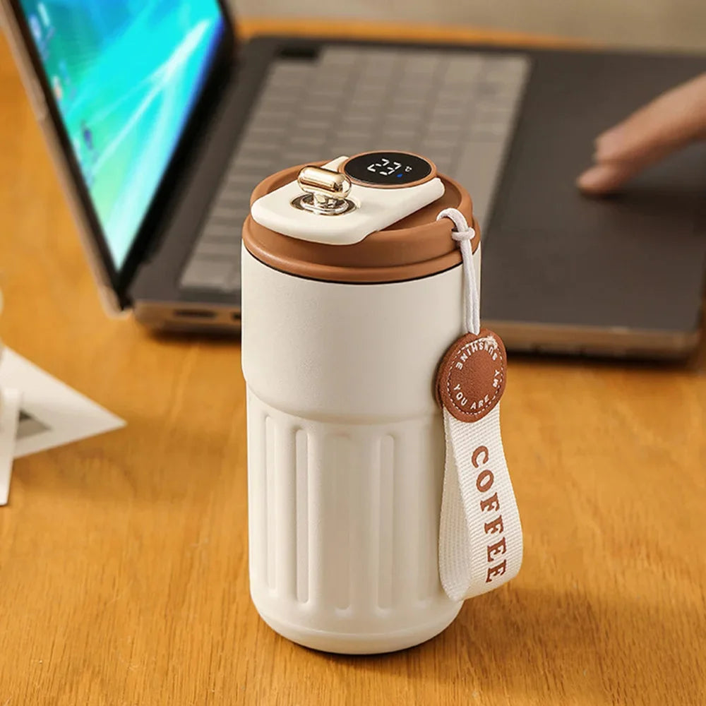 Smart Temperature Monitoring Coffee Cup