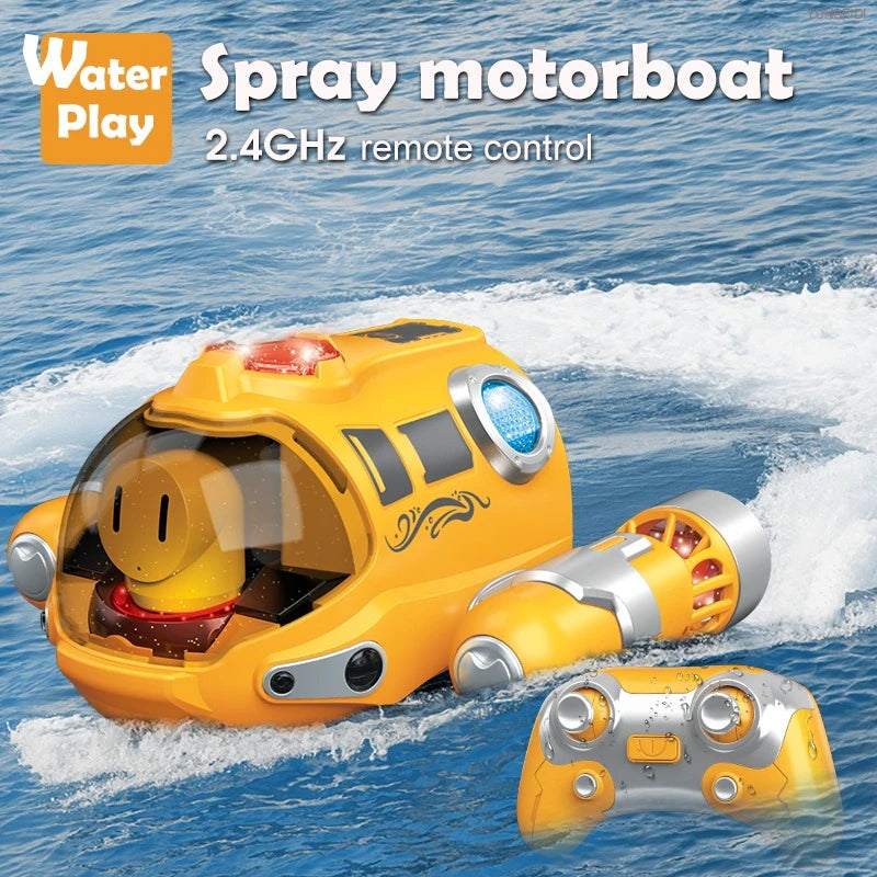 RC Electric Steam Boat Toy