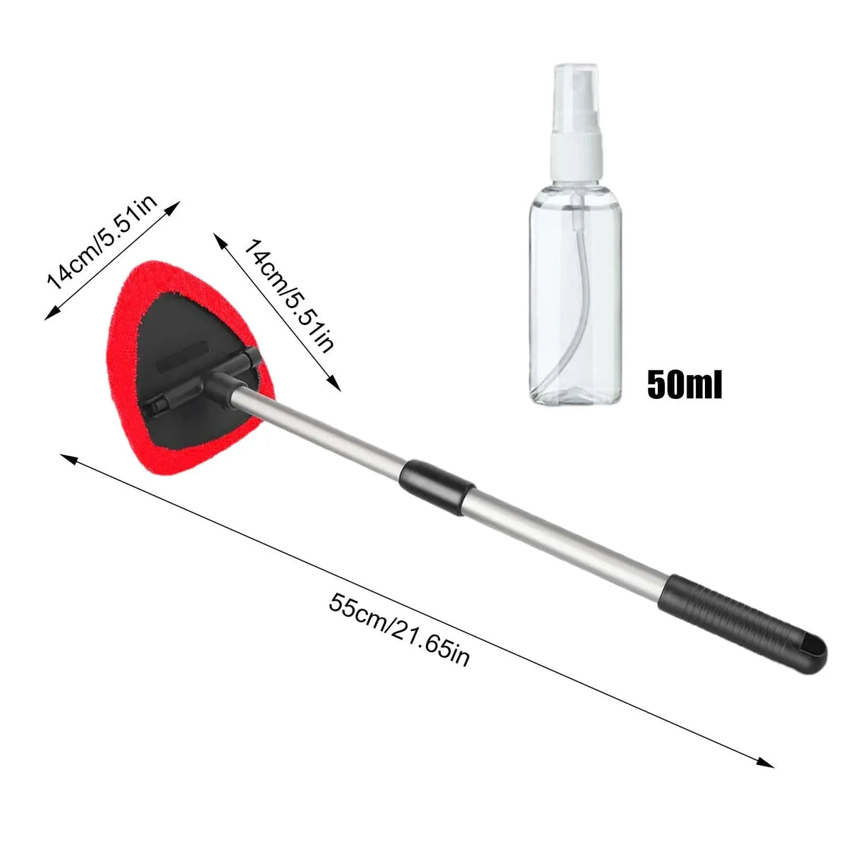 Car Telescopic Microfiber Windshield Cleaner