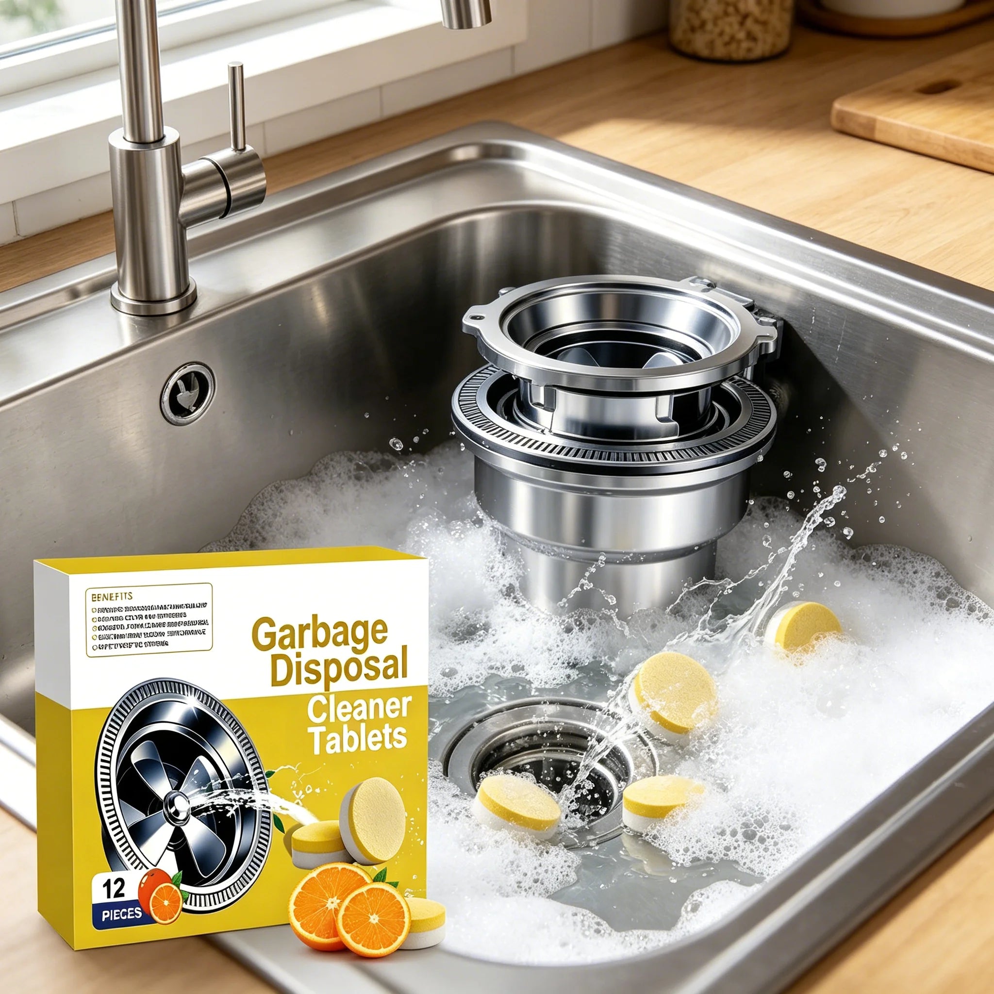 Garbage Disposal Drain Cleaner Tablets