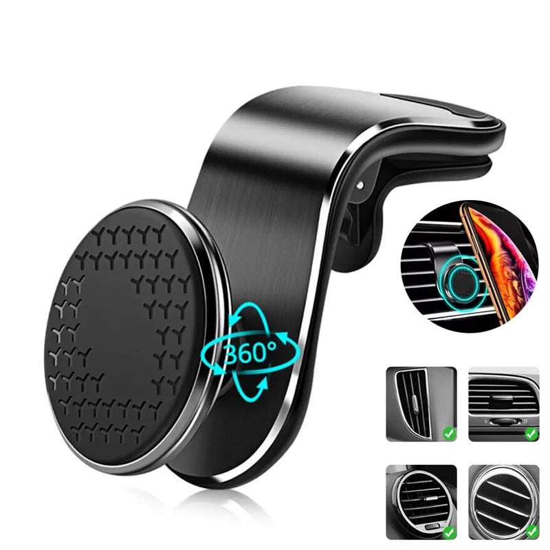 Magnetic Car Air Vent Clip Mobile Holder