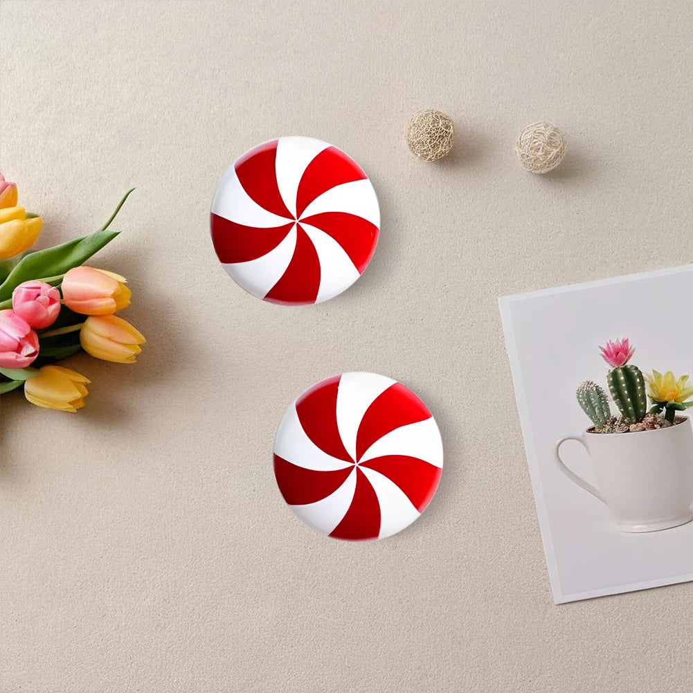 Christmas Candy Cane Knob Covers