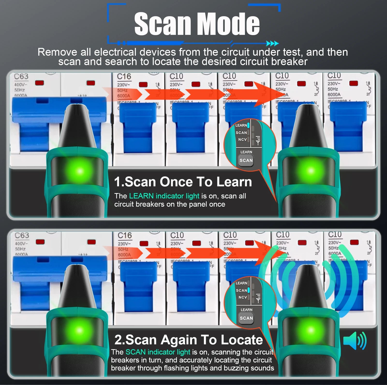 Digital Circuit Breaker Finder