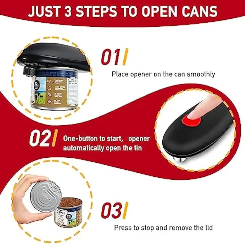 One Touch Automatic Can Opener