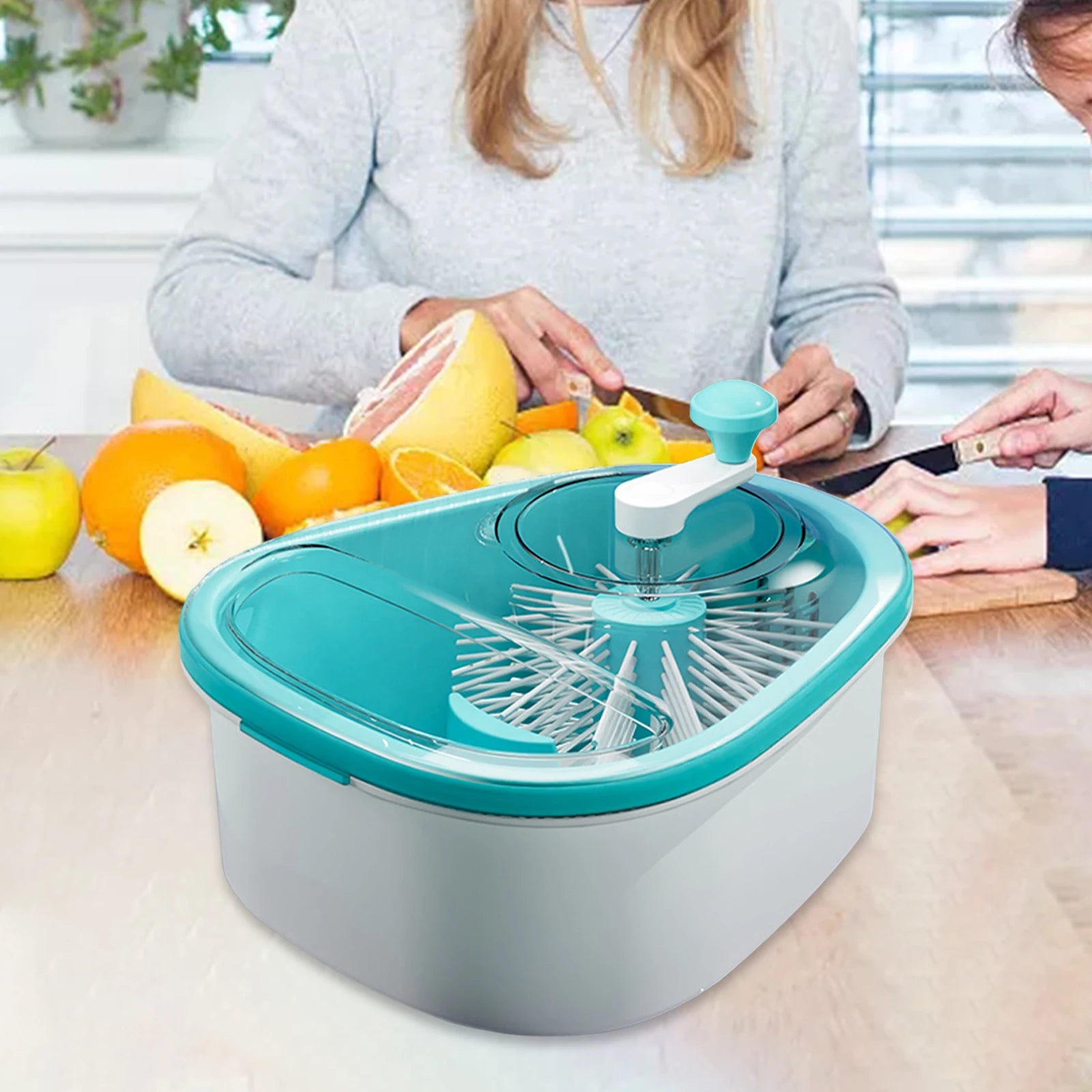 Easy Spin Veggie & Fruit Washer Basket