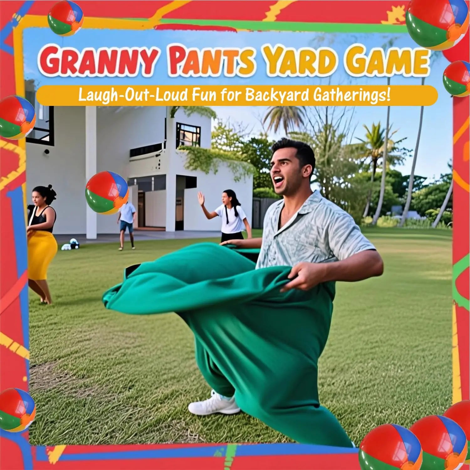 Granny Pants Toss Game Set