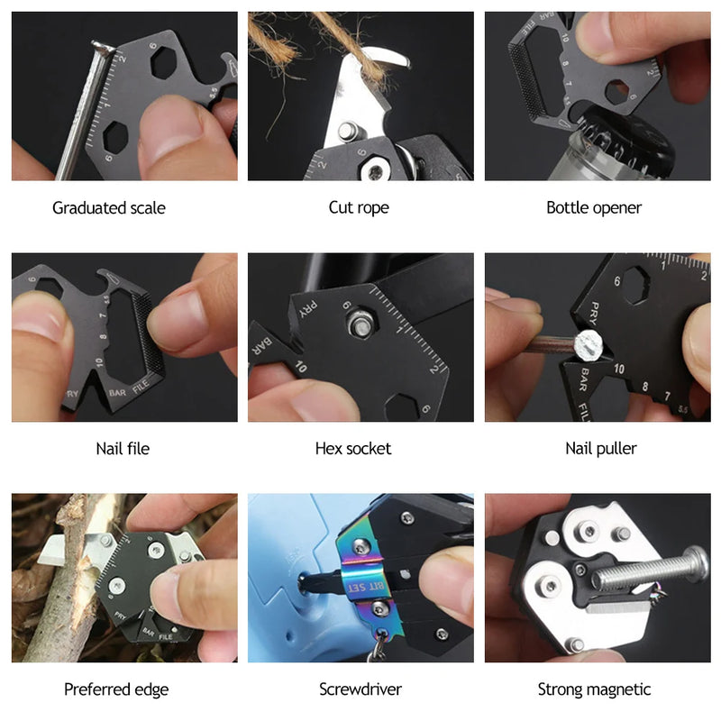 Mini Keychain Multitool