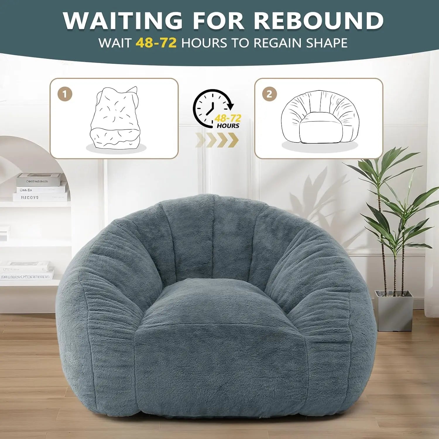 Oversized Beanbag Chair