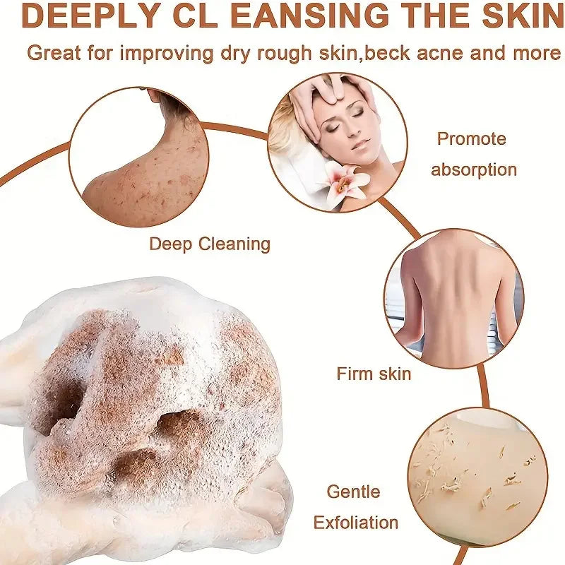 Exfoliating Sponge Mesh Bath Scrub