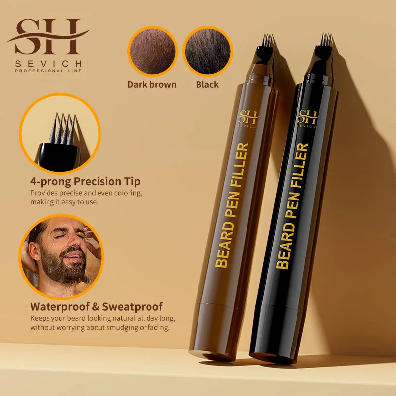 Waterproof Beard  Filler Pen