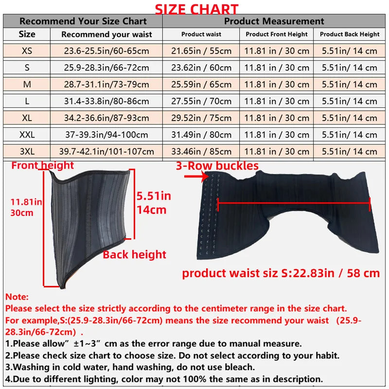 Latex Waist Trainer Corset