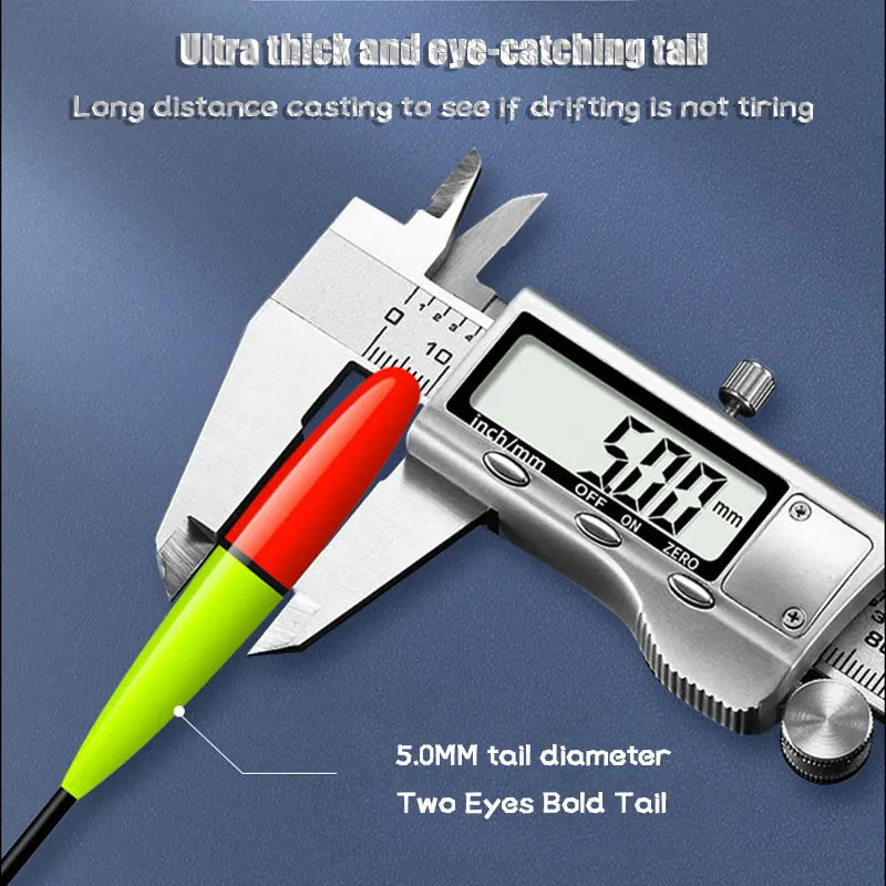 Electronic Float LED Fishing Rod