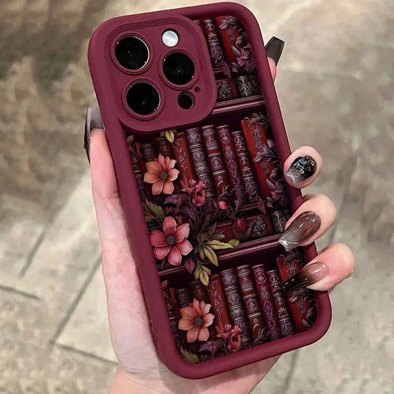 Shockproof Bookshelf iPhone Case