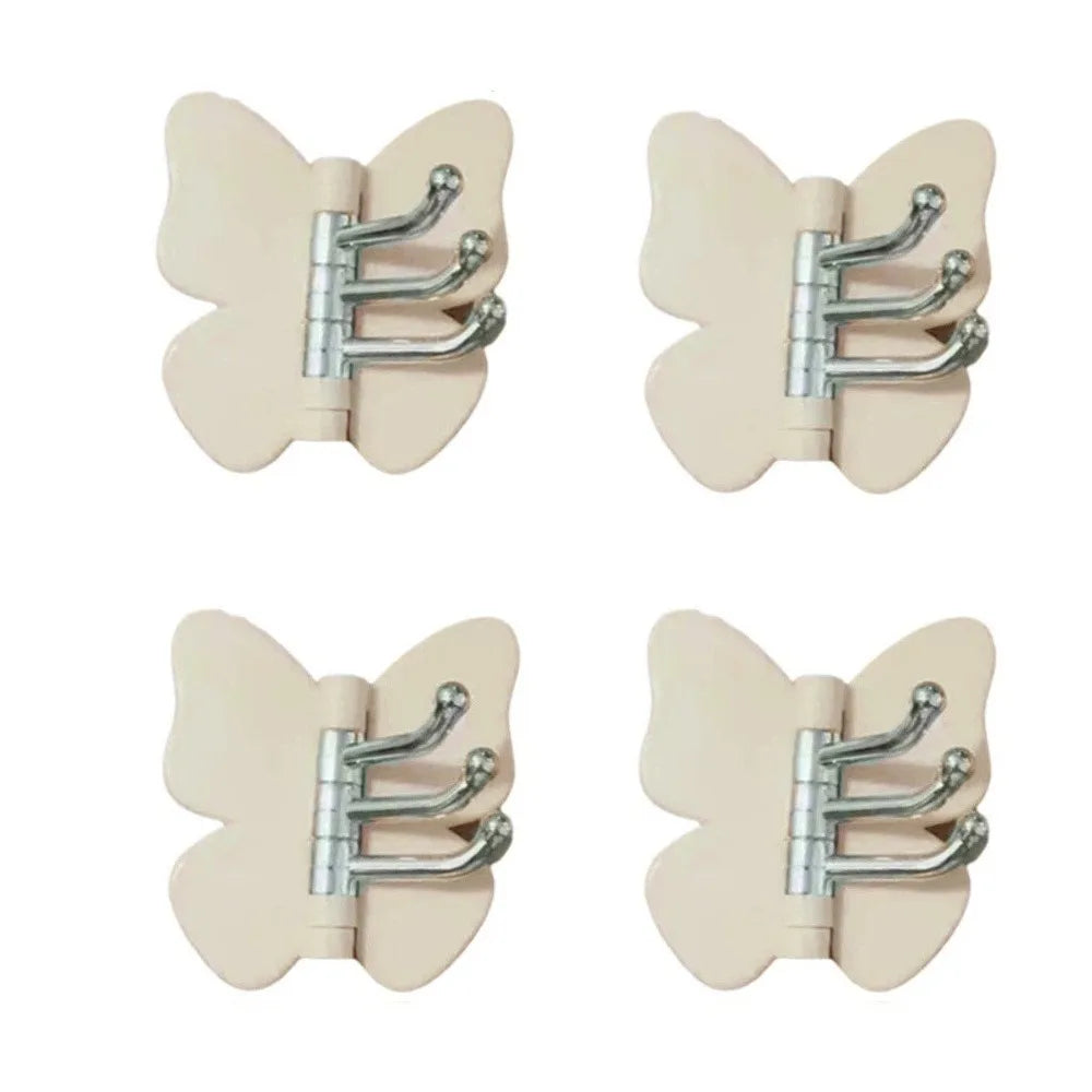 Rotating Butterfly Wall Hooks