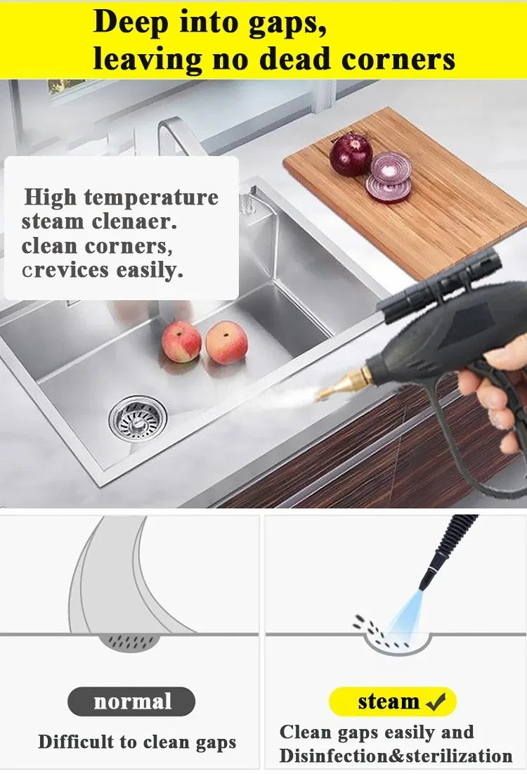 Handheld High Pressure Steam Cleaner