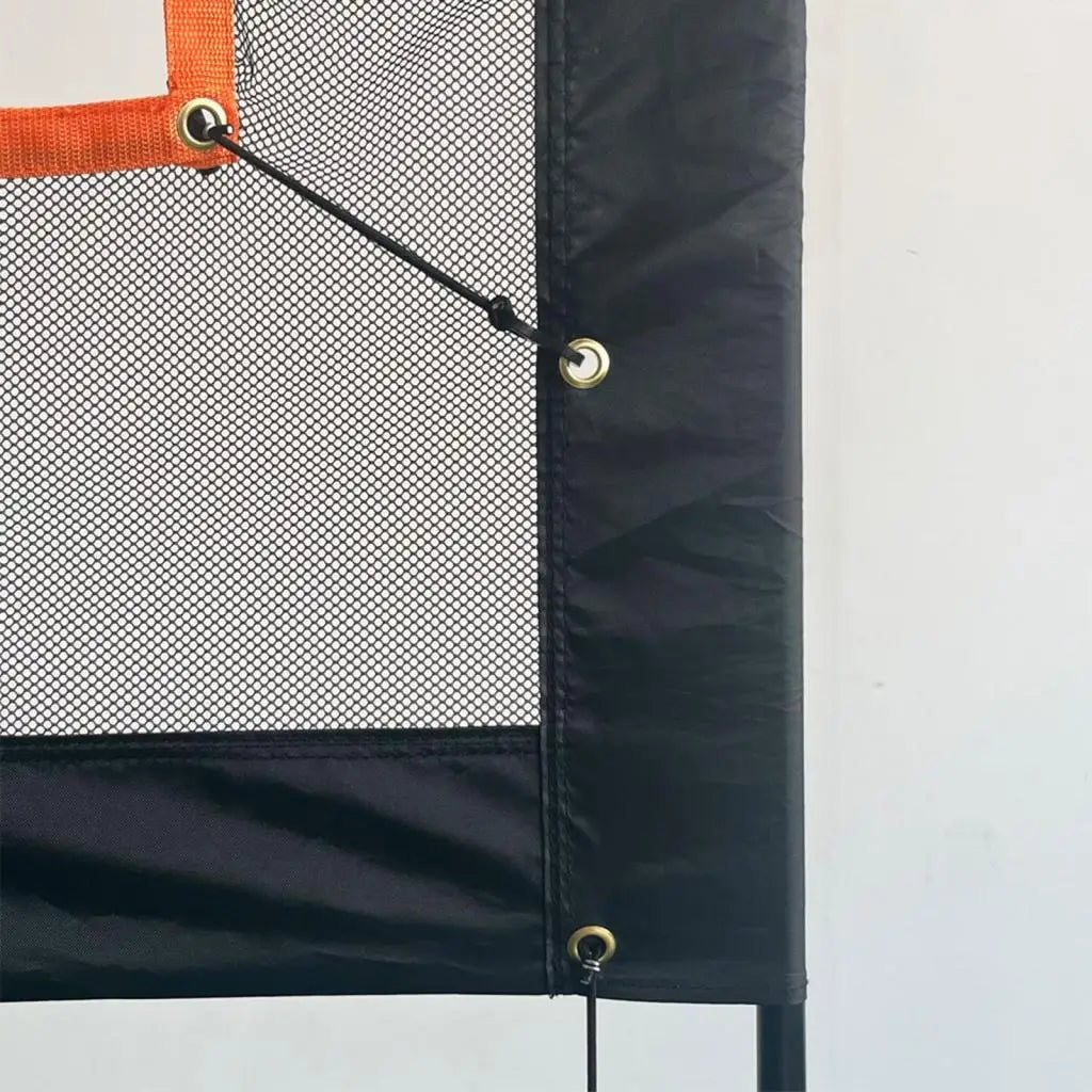 Badminton Net with Rackets