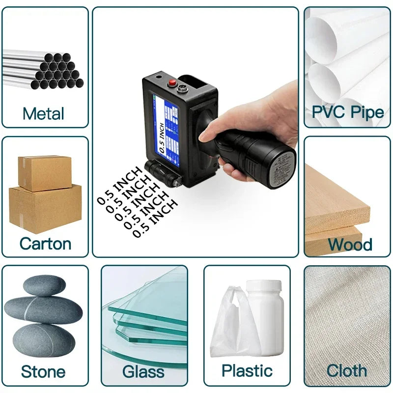 Handheld Inkjet Label Printer