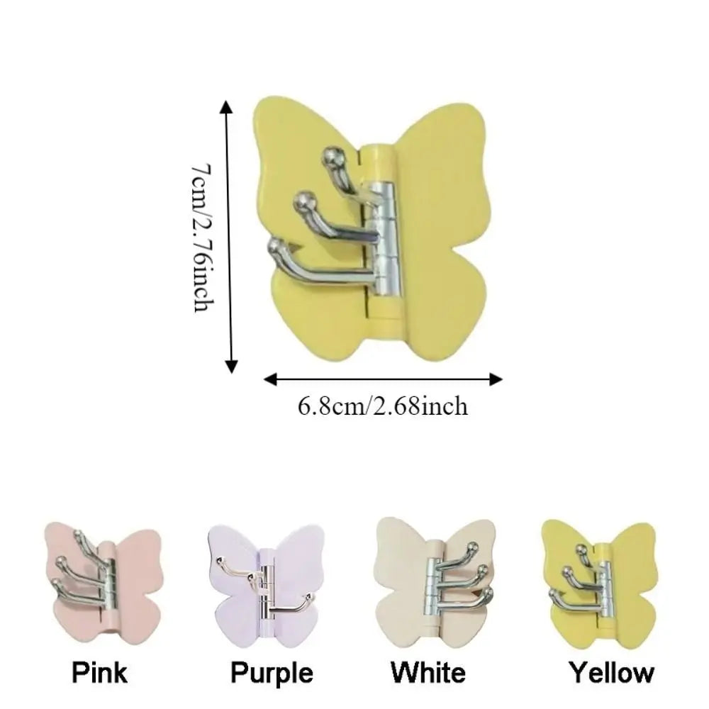 Rotating Butterfly Wall Hooks