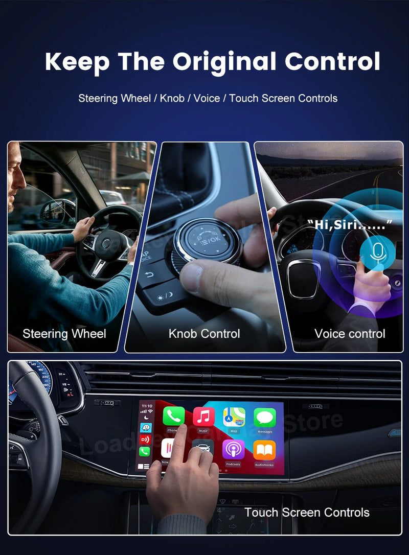 2 In 1 Wireless CarPlay Adapter