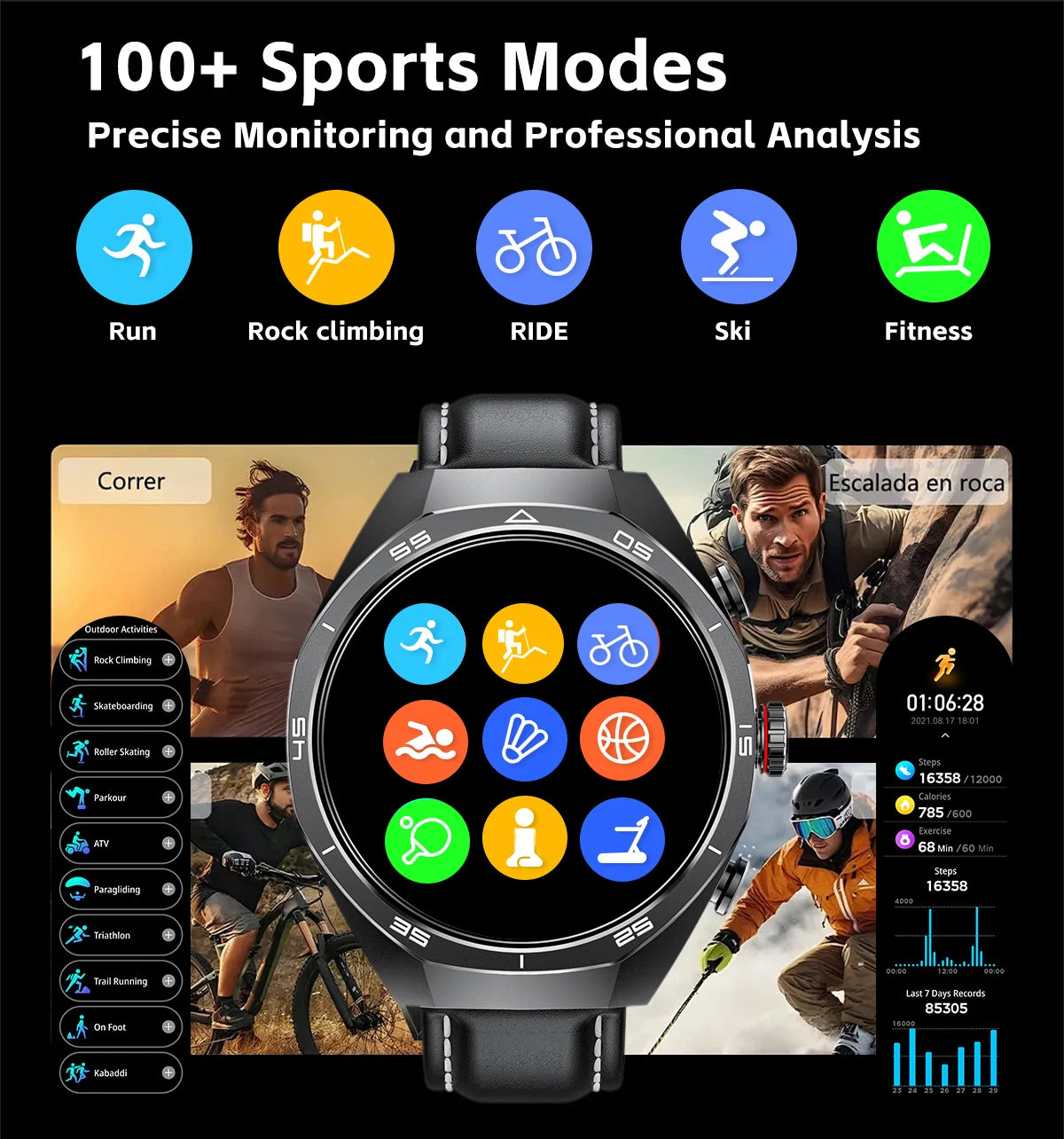 Smart Two-in-one Bluetooth Watch