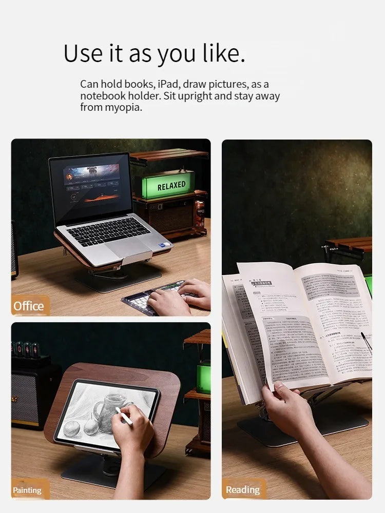 Multifunctional Adjustable Aluminum Alloy Reading Stand
