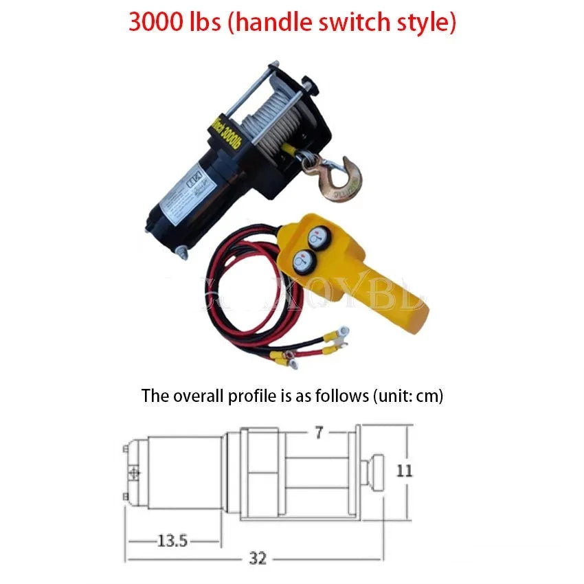 Electric Winch Self-rescue Crane