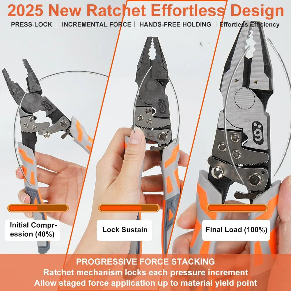 Multifunctional Self Locking Plier