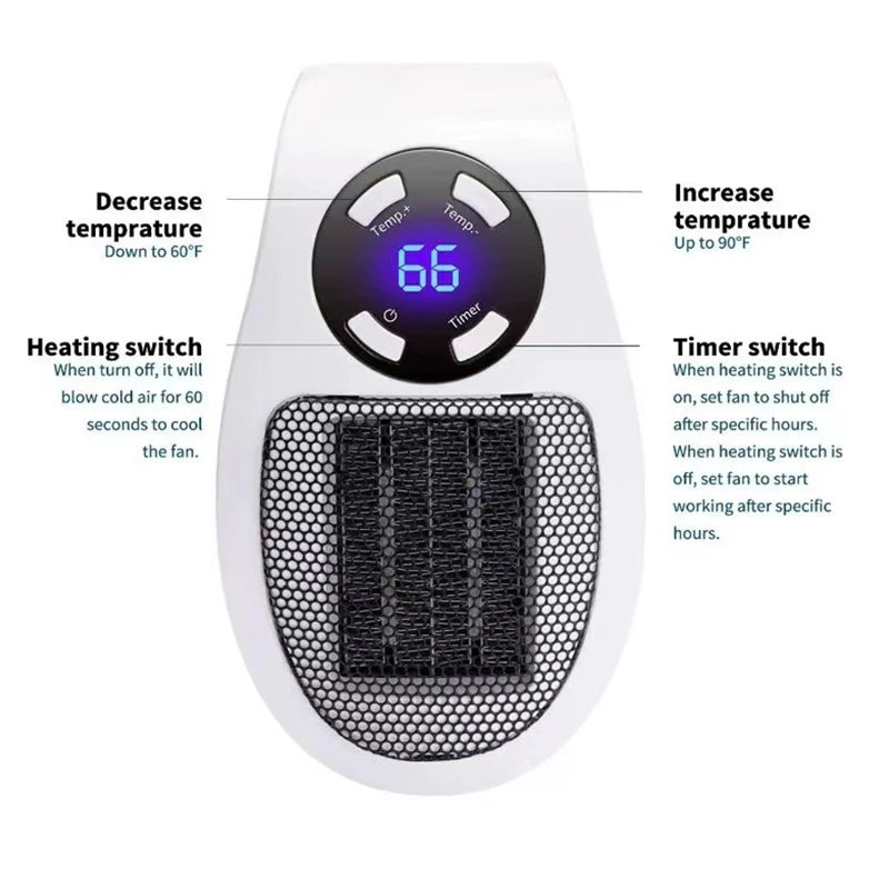Portable Electric Mini Heater