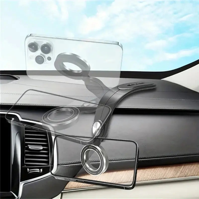 Bendable Magnetic Rotating Phone Holder