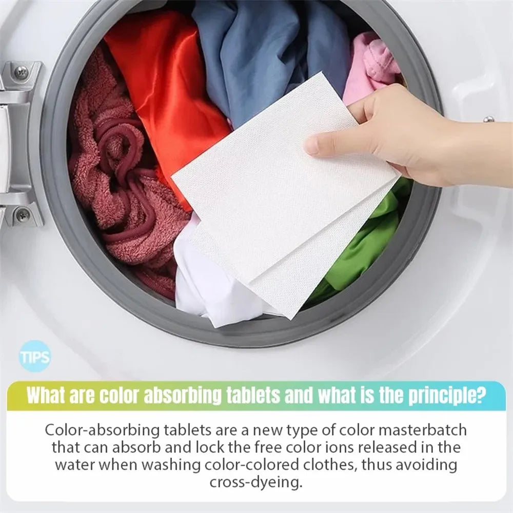 Color Stain Shield Laundry Sheets