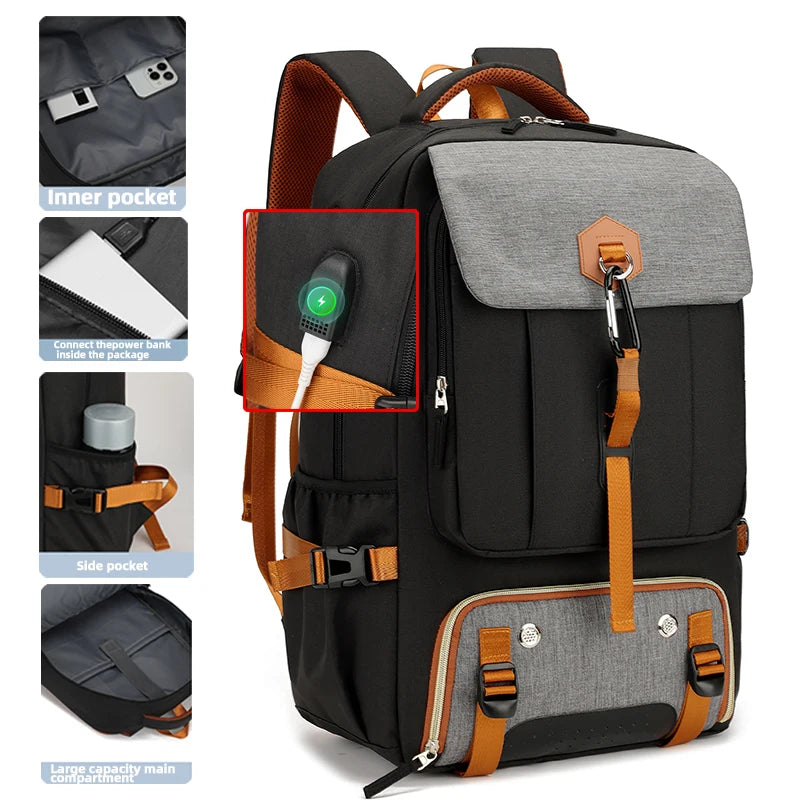 Waterproof Backpack with Shoe Compartment