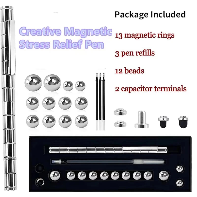 Magnetic Puzzle Fidget Writing Pen
