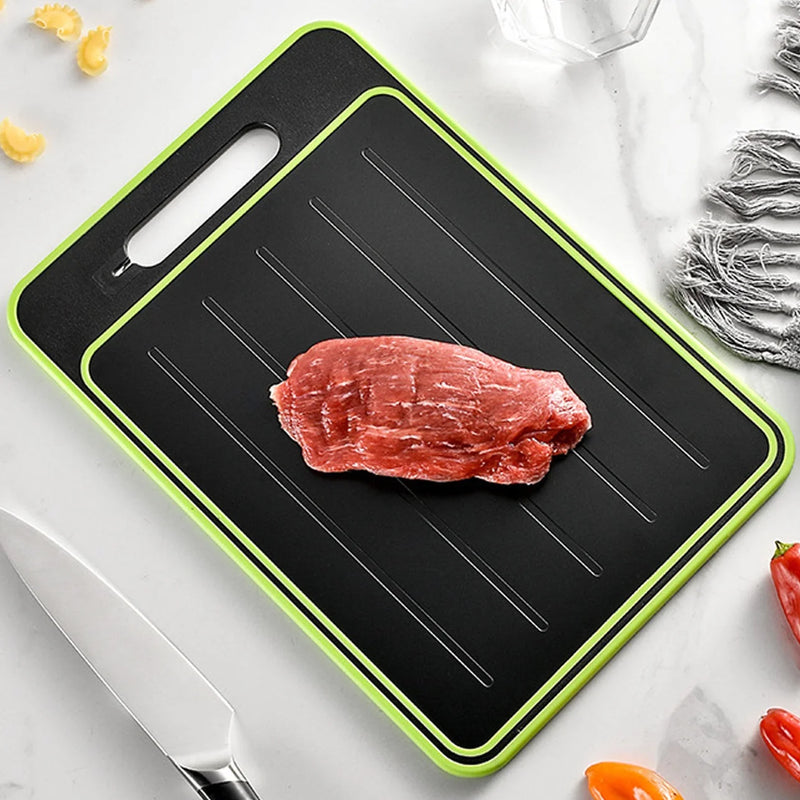 Aluminum Alloy Cutting Board with Knife Sharpener