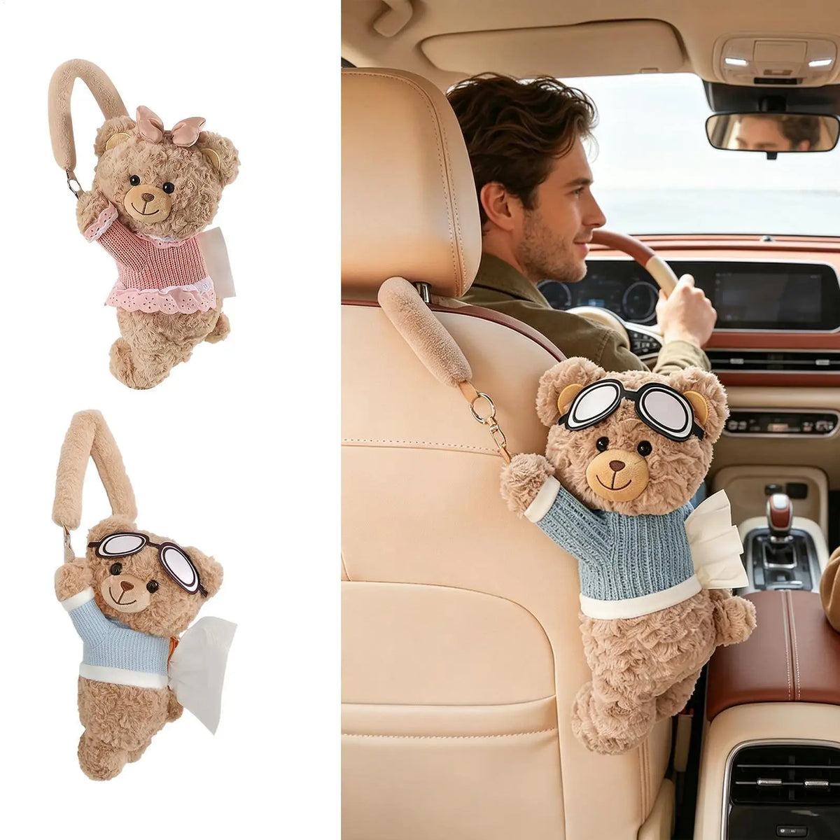 Bear Hug Tissue Holder