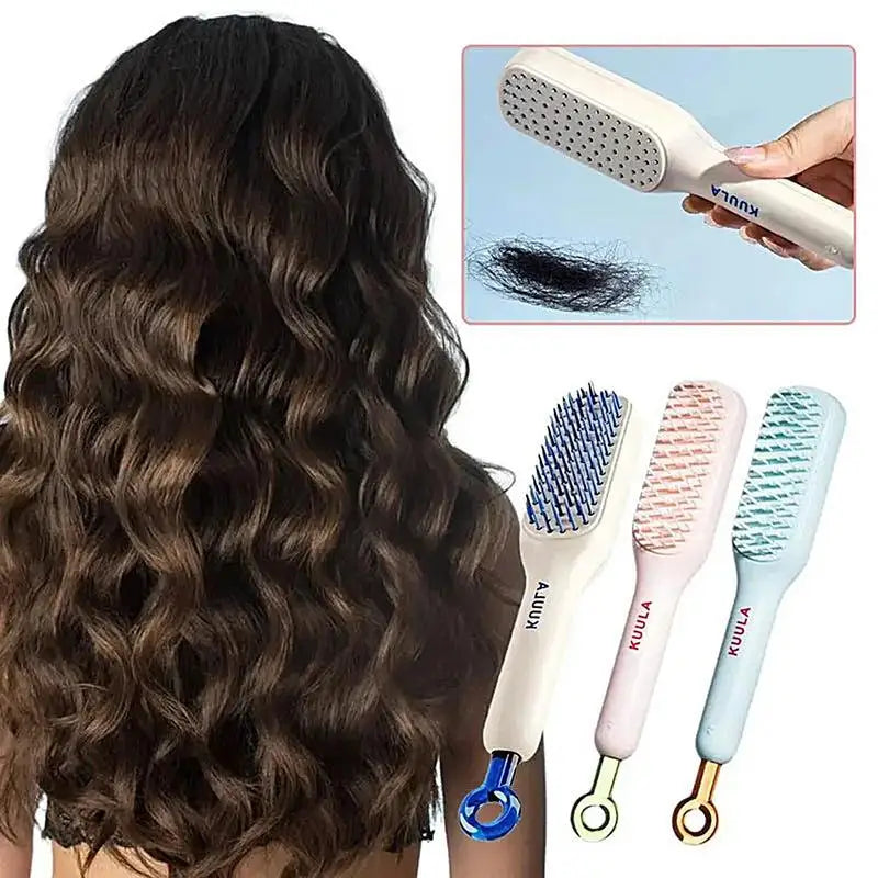 Self Cleaning Scalp Massage Comb