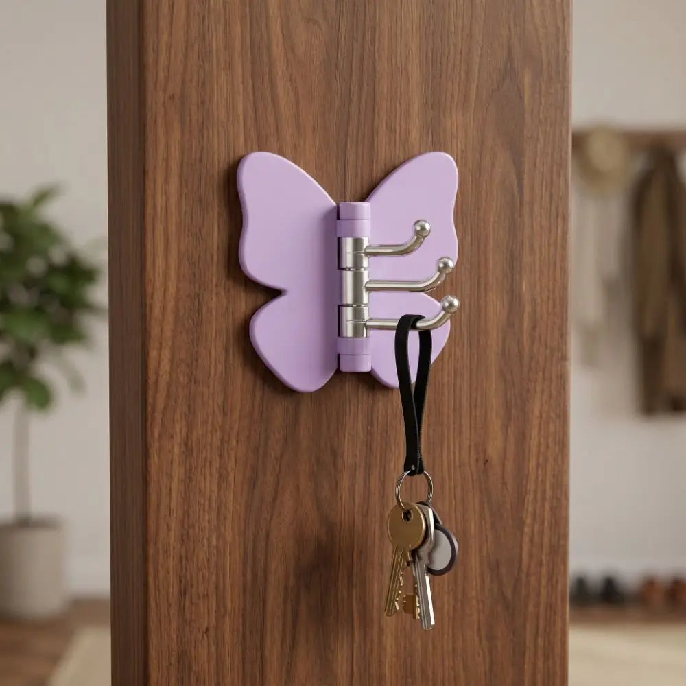 Rotating Butterfly Wall Hooks