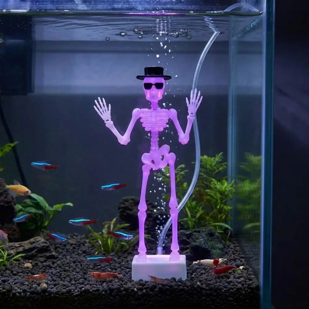 Dynamic Dancing Skeleton Aquarium Bubbler