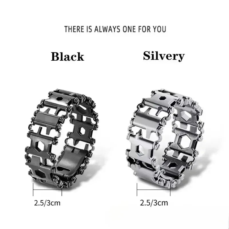 Stainless Steel Multi Tool Bracelet