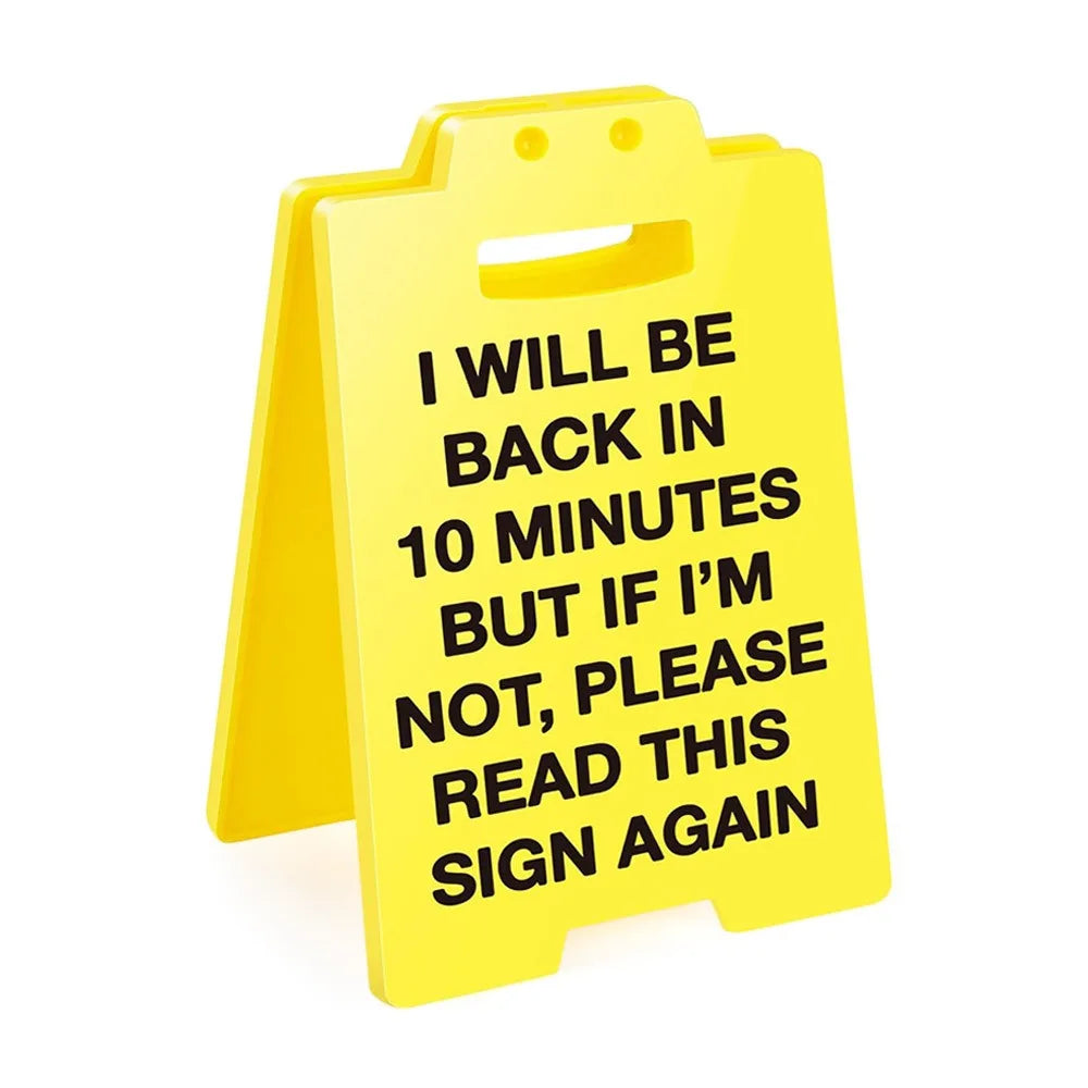 Multifunctional Funny Office Signboard
