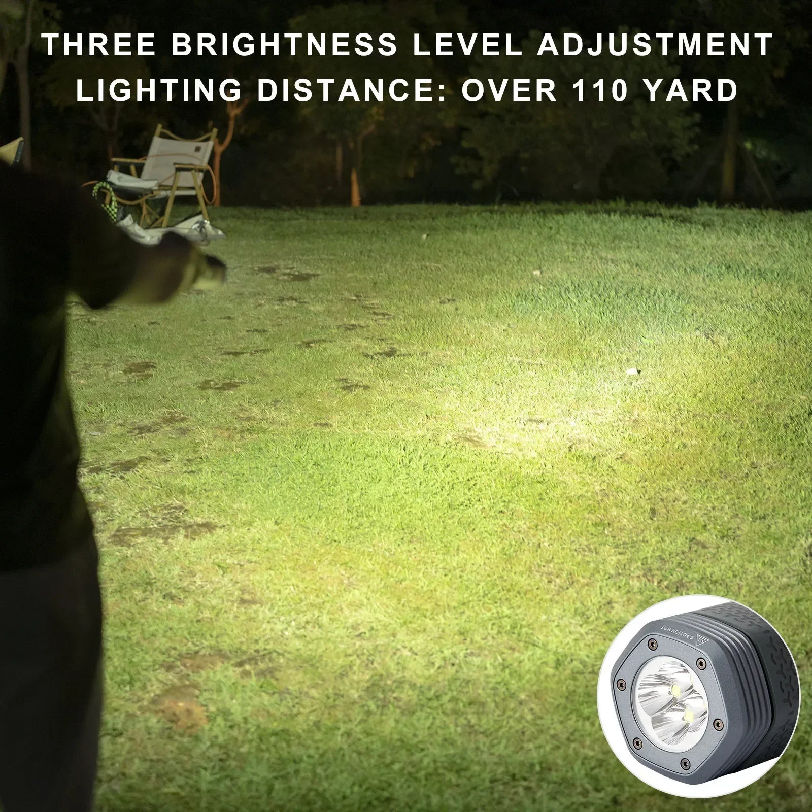 Telescopic and Collapsible Camping Light