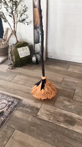 Spooky Floating Broom stick