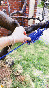 Portable Travel Clothesline with Clips