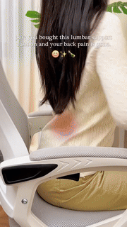 Ergonomic Memory Foam Seat Cushion