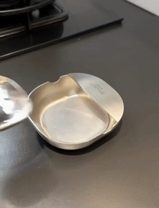Stainless Steel Metal Spoon Rest