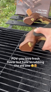 Rechargeable Electric Grill Cleaner