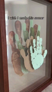Family Handprint Photo Frame Kit