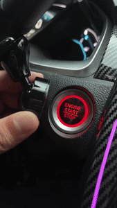 Retro Joystick Style Car Start Button Cover