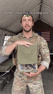 Pet Soldier Costume Set